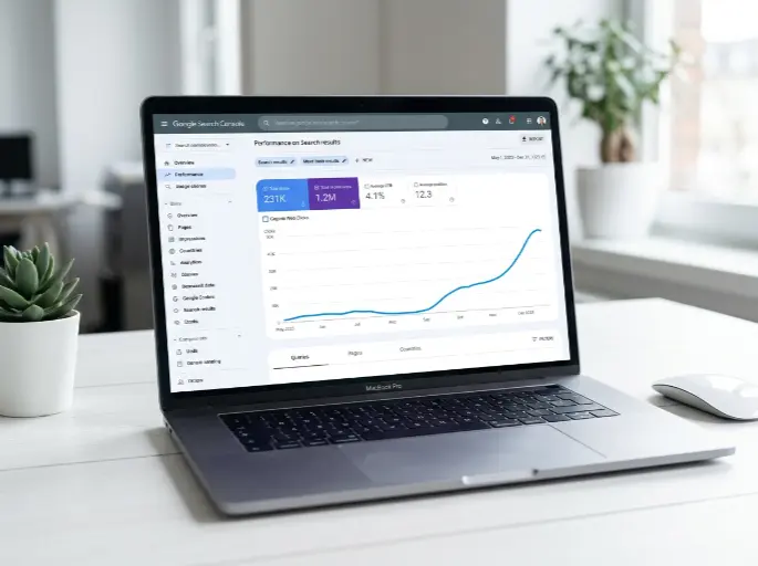 Whitfield Legal — results screenshot from Google Search Console