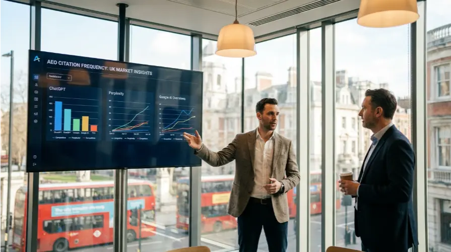 Answer Engine Optimisation Agency UK That Gets Your Business Cited Inside the AI Answer data