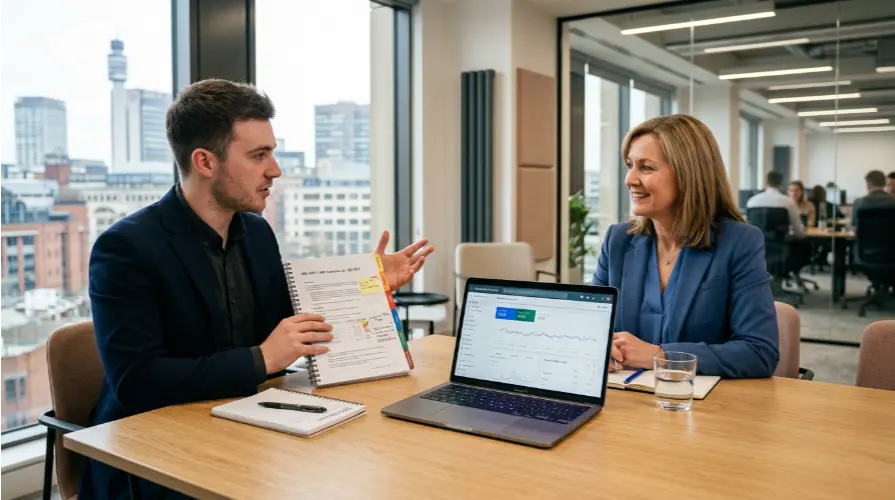 Web Ranko technical SEO team collaborating