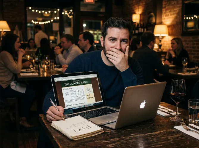 The Olive Tree London — challenges before Web Ranko