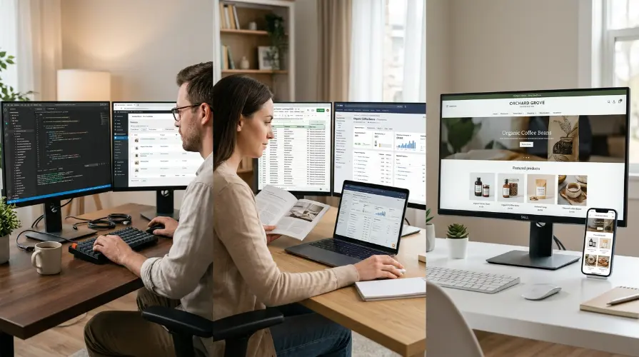 Web Ranko development team at work