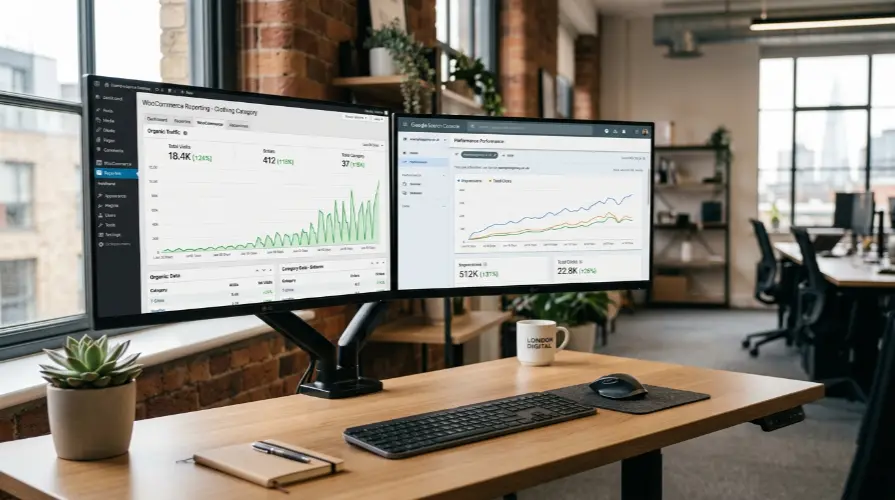 eCommerce SEO Agency UK for WooCommerce, Shopify and Product Pages That Actually Sell performance analytics