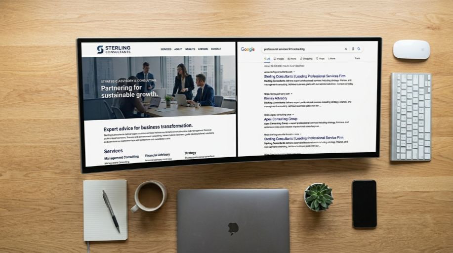 Websites and SEO for Professional Services Firms Across the UK — Web Ranko