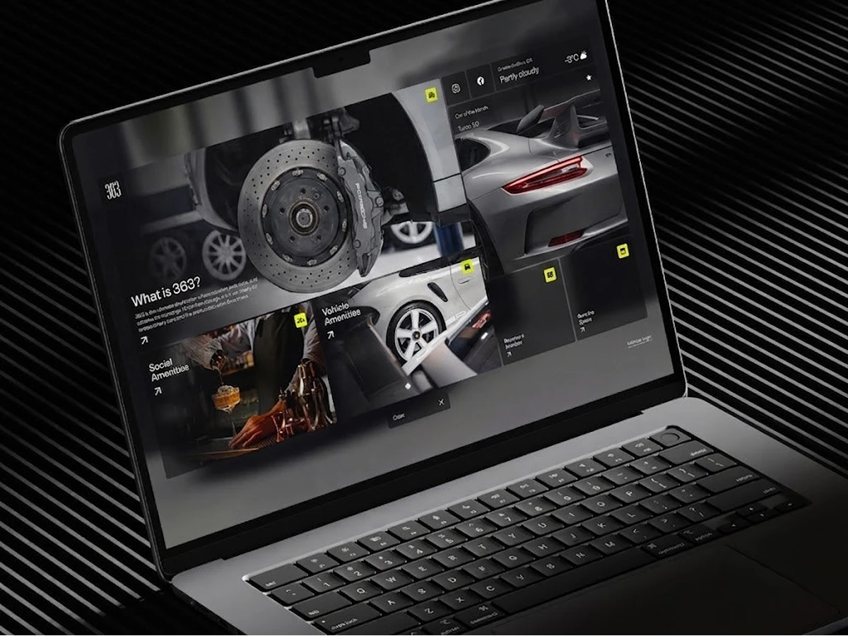 Web Ranko working on Harwick Motor Group 