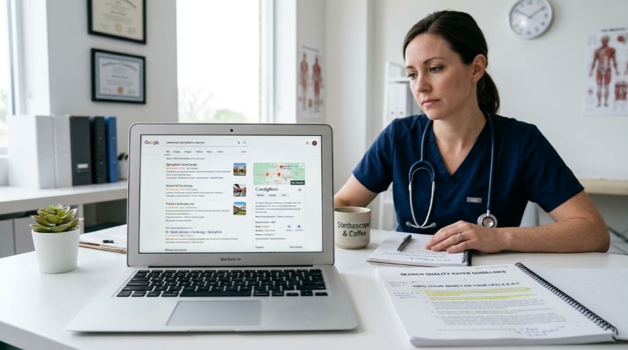 Meridian Health Clinic — challenges before Web Ranko