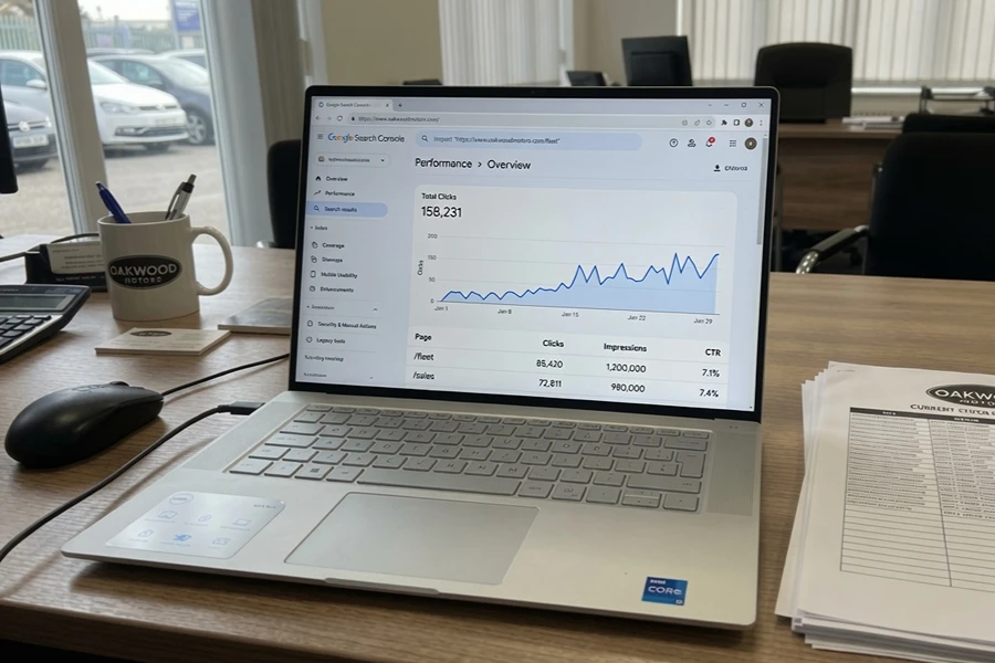 Harwick Motor Group  — challenges before Web Ranko