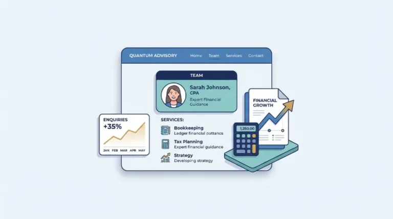 Marketing for Accountants UK: Web Design and SEO Built for Financial Services Firms