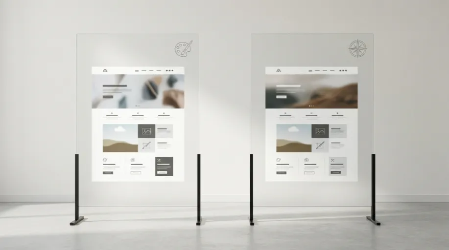 Web Ranko UI/UX Design specialist at work