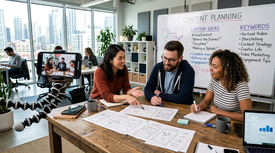 Web Ranko technical SEO team collaborating