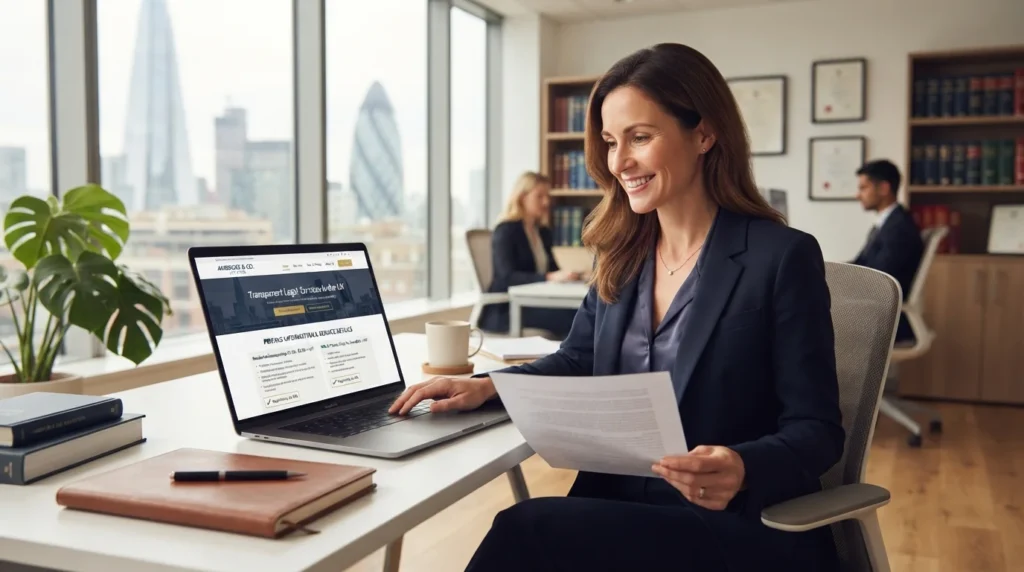 SEO for Law Firms in the UK Within SRA Transparency Rules