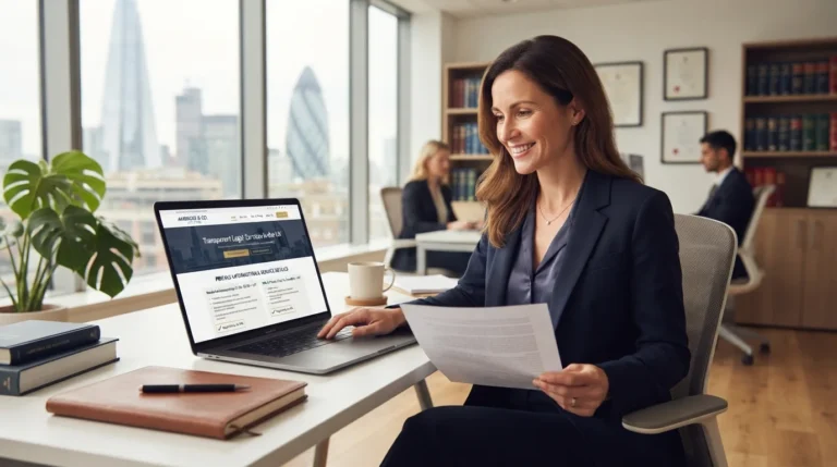 SEO for Law Firms in the UK Within SRA Transparency Rules