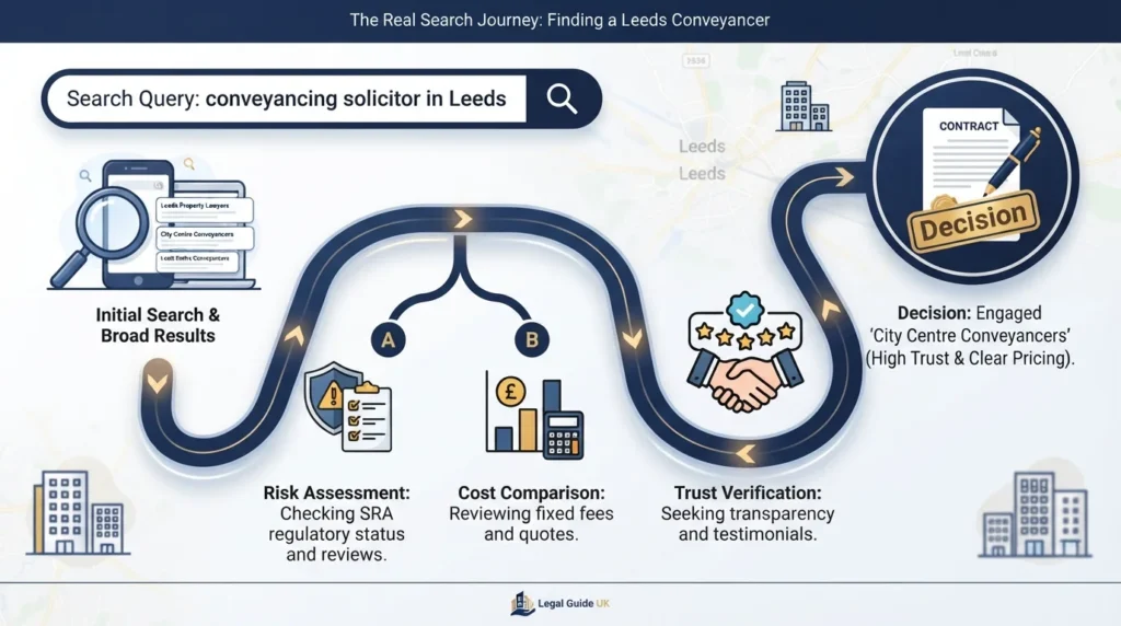 Law firm service page planning for SRA price transparency