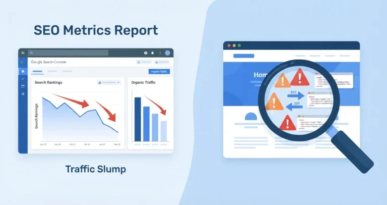 Rankings Dropped After a Website Redesign: What to Check First